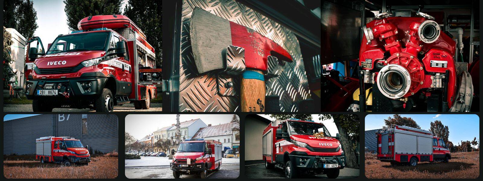Fotogalerie hasičských vozů Daily 4x4