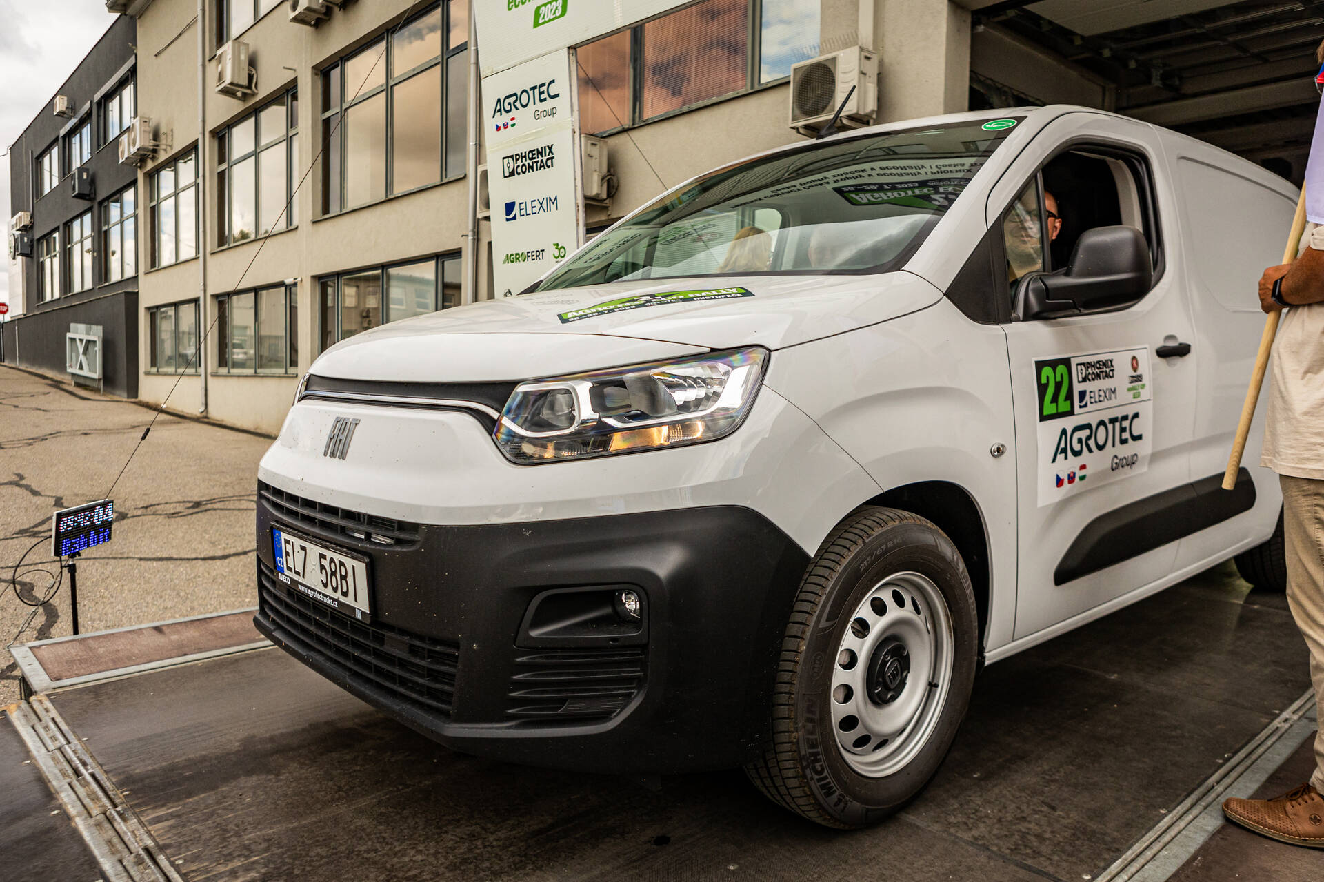 Fiat E-Doblò se účastnilo druhého ročníku Eco Rally