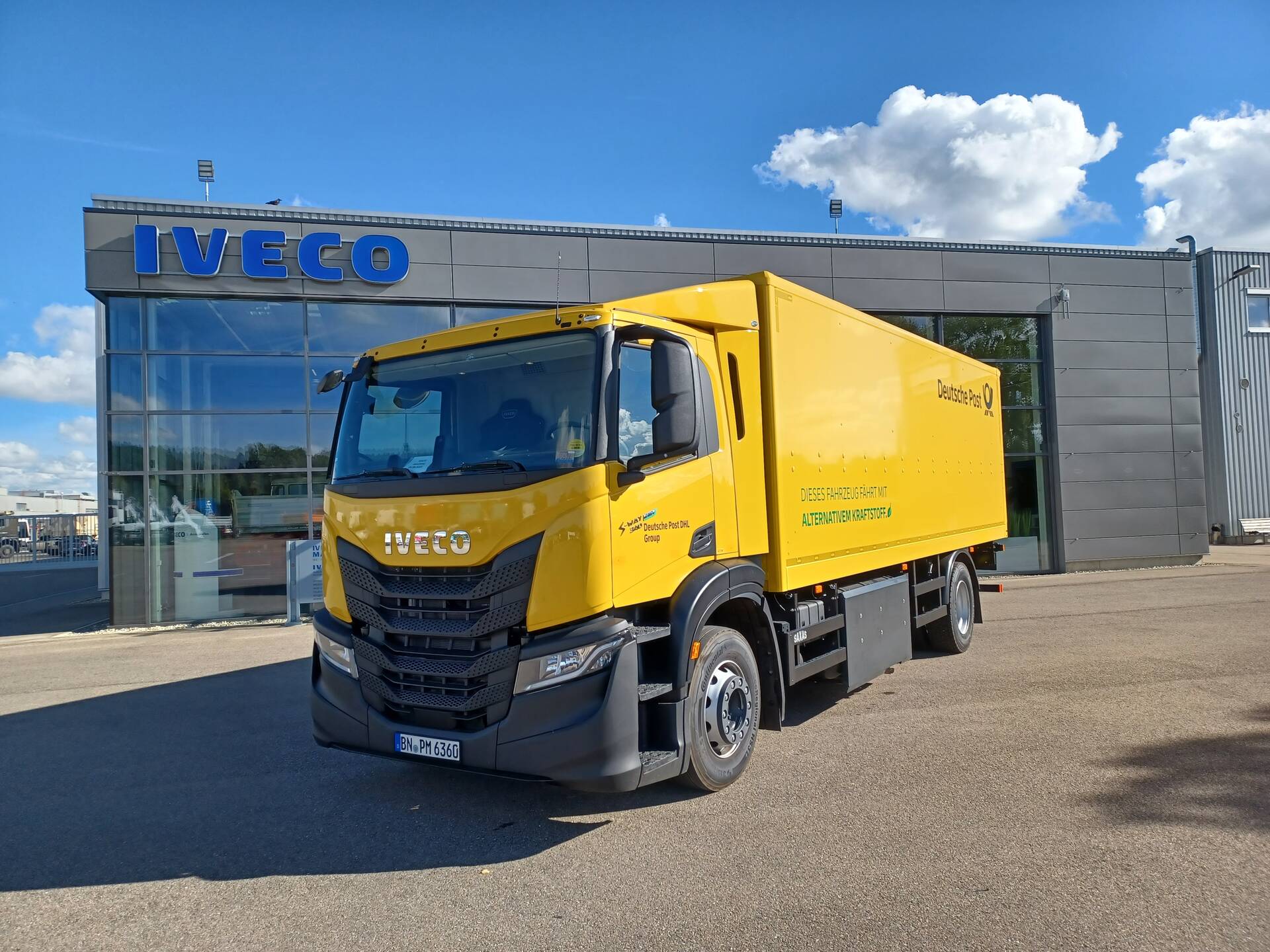 DHL rozšiřuje svůj udržitelný vozový park
