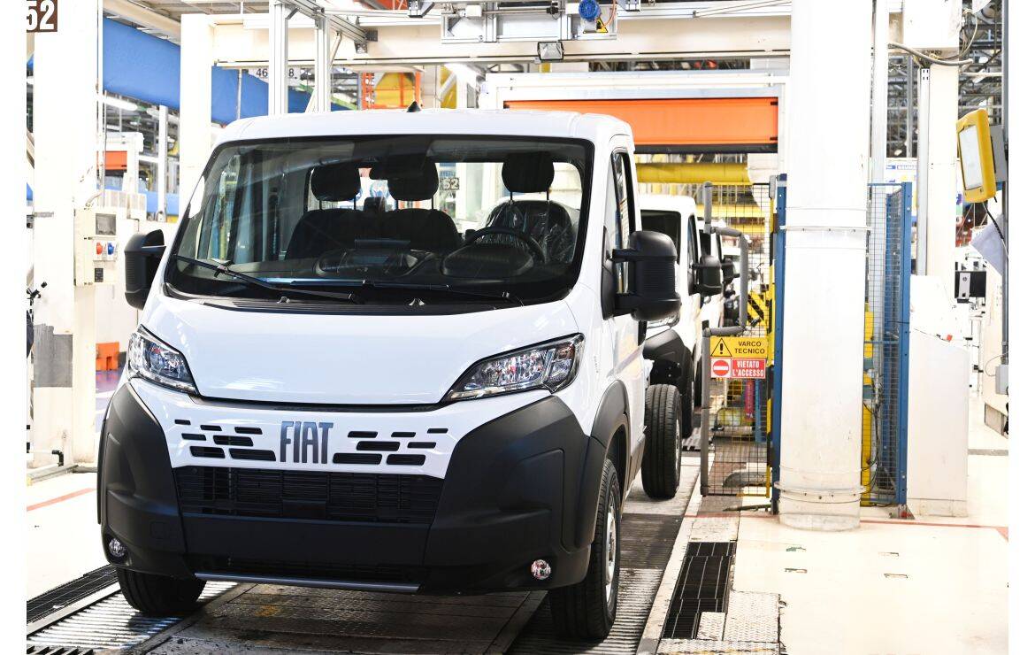 E-Ducato se stává první elektrickou velkou dodávkou vyrobenou v nové továrně