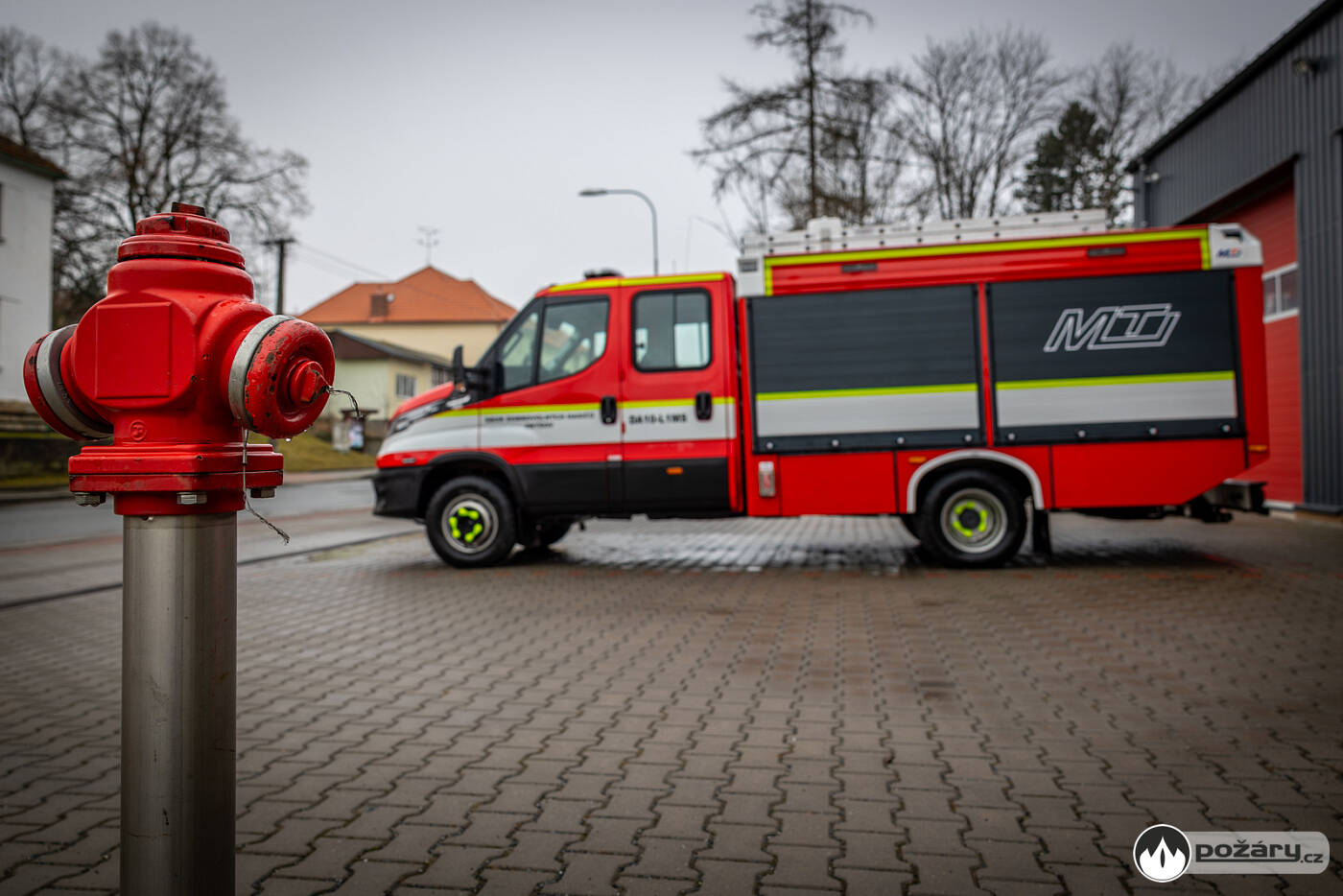 IVECO Daily ve službách dobrovolných hasičů ve Zbýšově