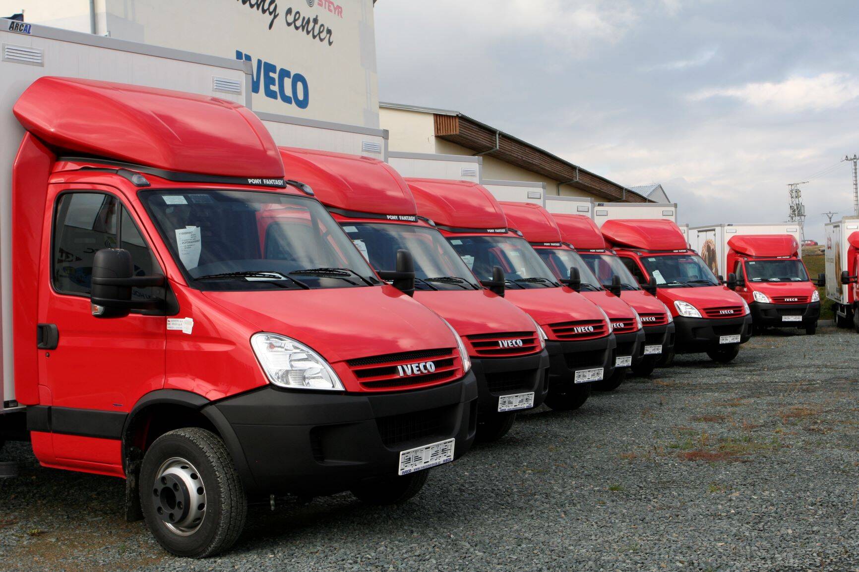 Pohled do minulosti: Rok 2007 Iveco Daily s nástavbou pro převoz pečiva