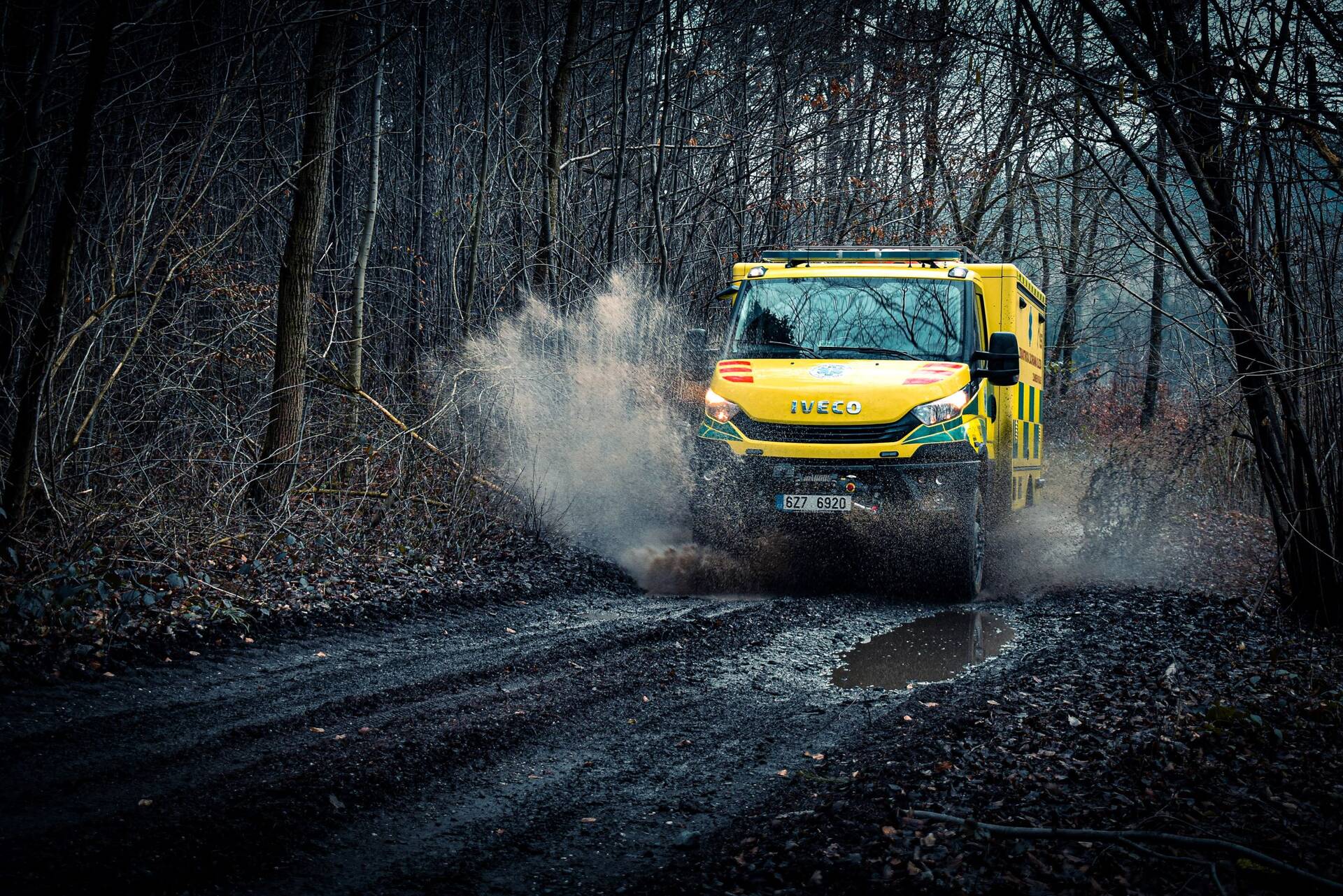 IVECO DAILY 4x4 pro zdravotnickou záchrannou službu