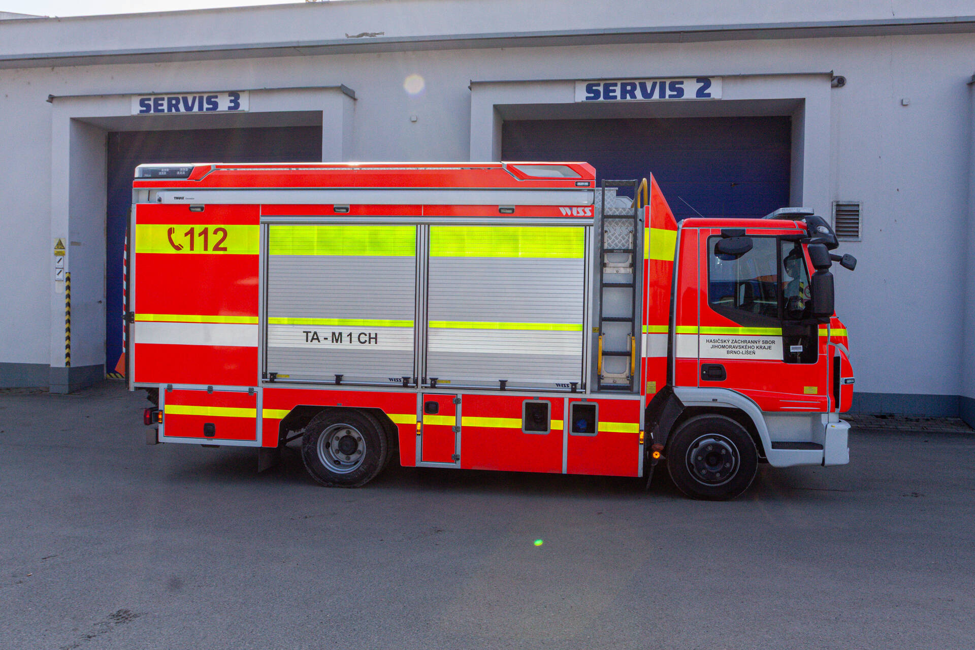 Hasičský speciál na podvozku IVECO Eurocargo