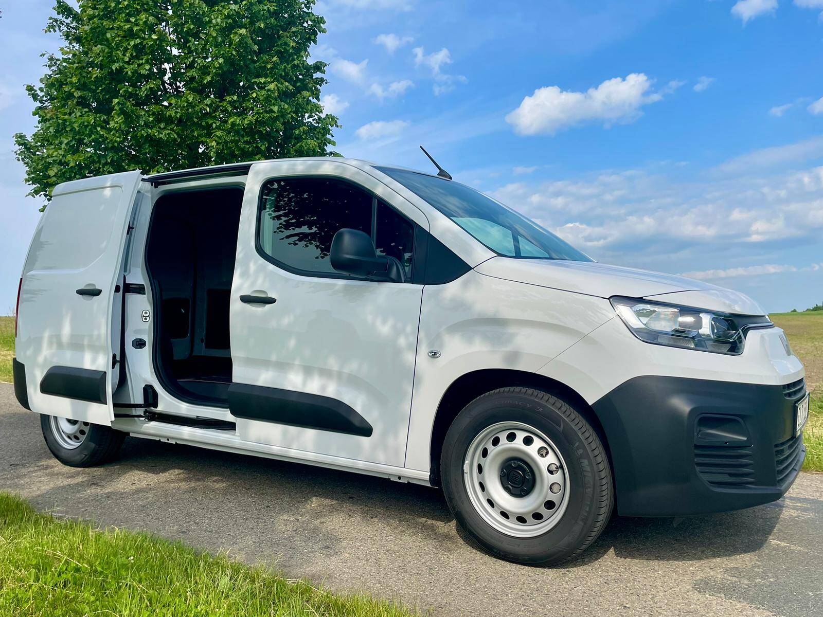 Plně elektrické E-Doblò – ideální do městských podmínek 