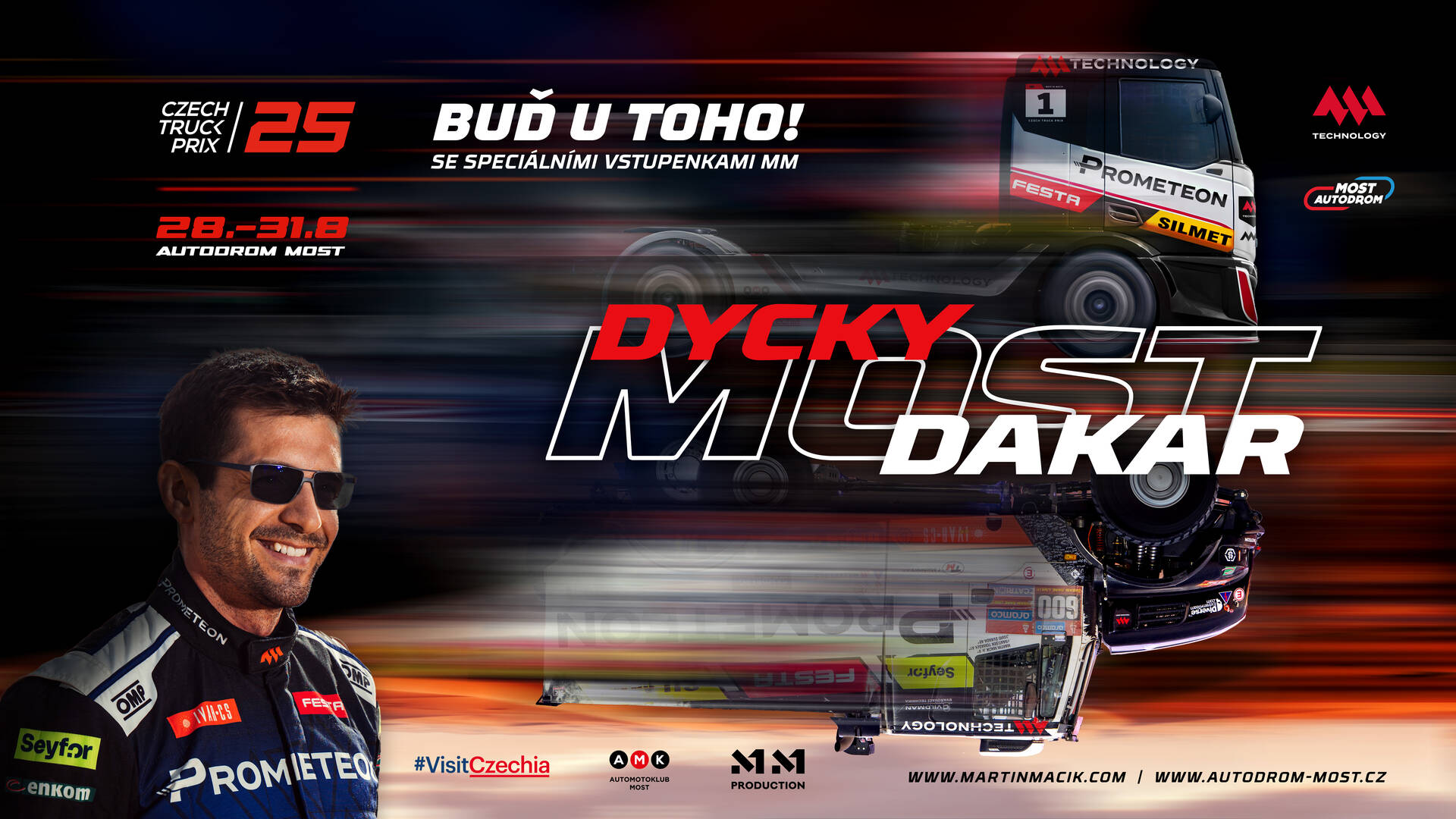 Martin Macík míří na Czech Truck Prix 2025