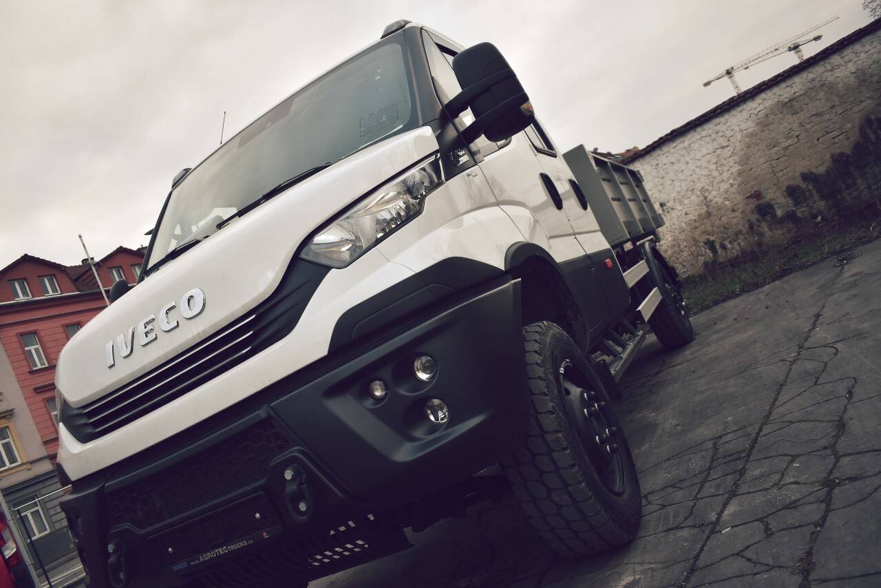IVECO DAILY 4x4 "sklopka" si poradí s každým terénem