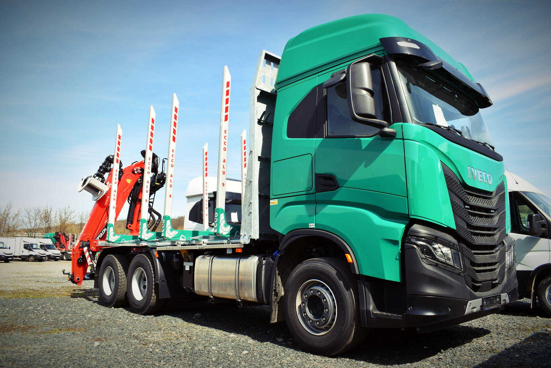 IVECO X-WAY pro přepravu dřeva