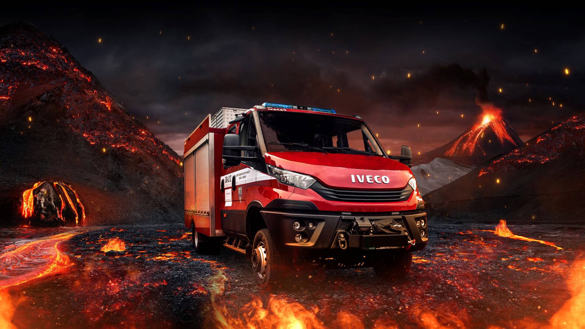 Galerie upravených IVECO DAILY pro záchranné složky
