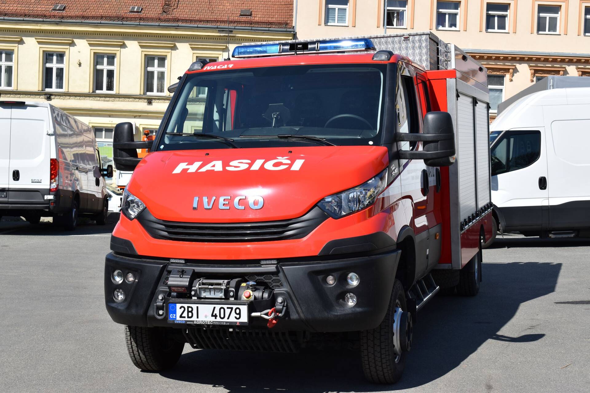 IVECO DAILY 4x4 ve službách dobrovolných hasičů Brno – Obřany