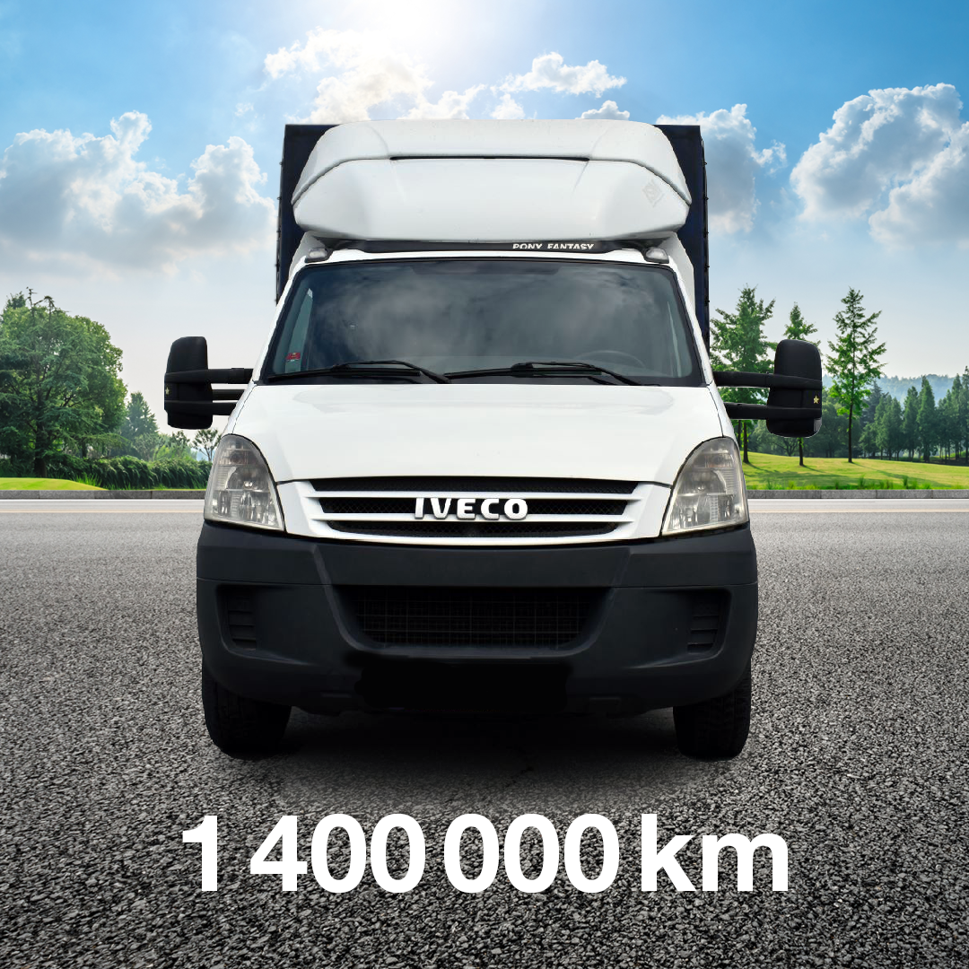 IVECO DAILY s nájezdem 1,4 milionu km