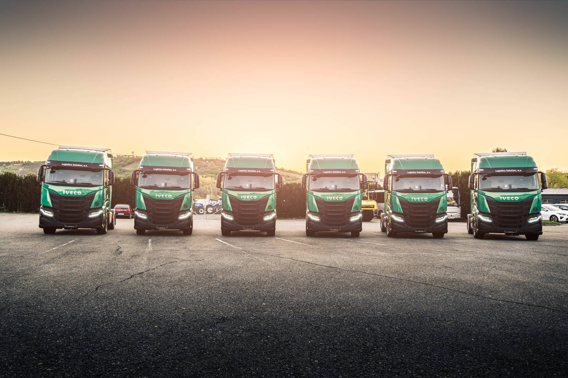Předání vozidel IVECO S-WAY společnosti Logistics Solution a.s