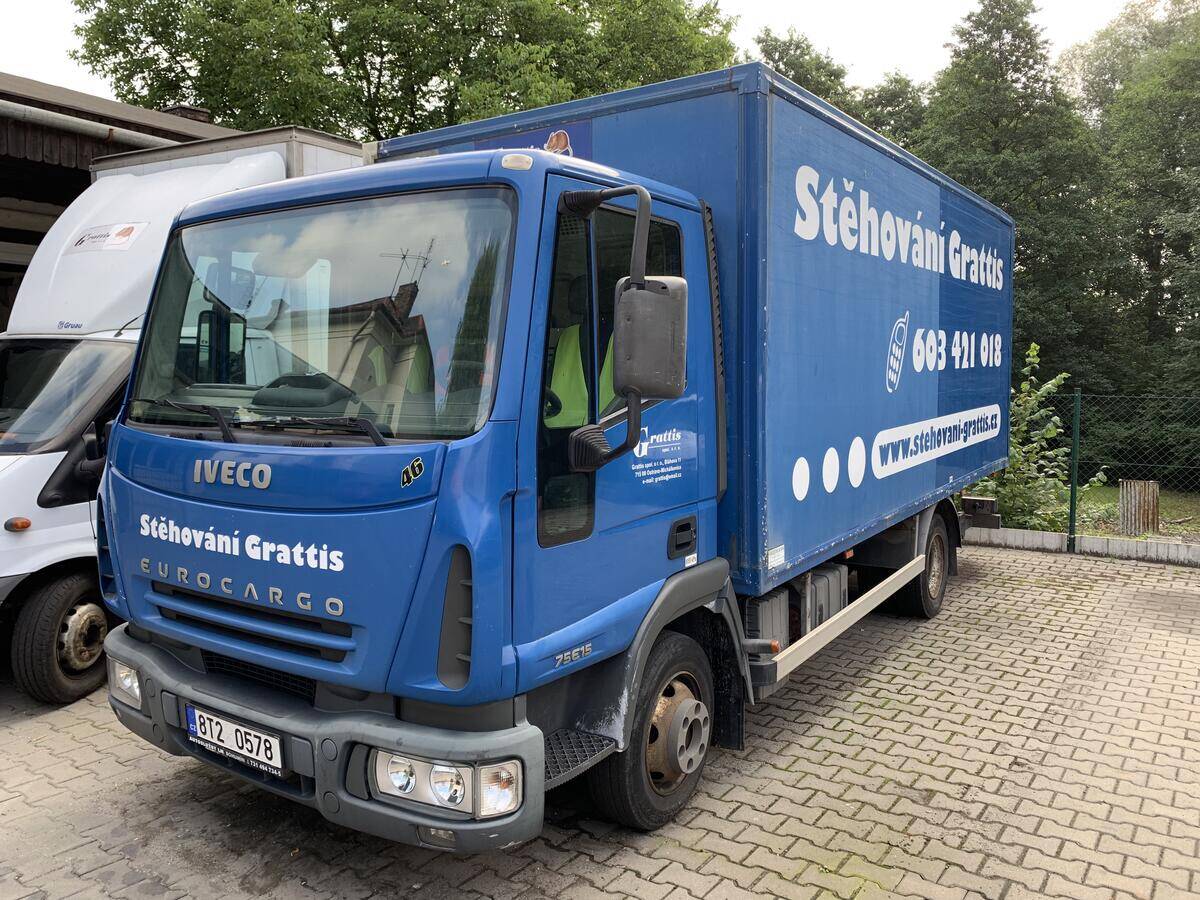 Iveco Eurocargo ML75E13 skříň + HČ Bar