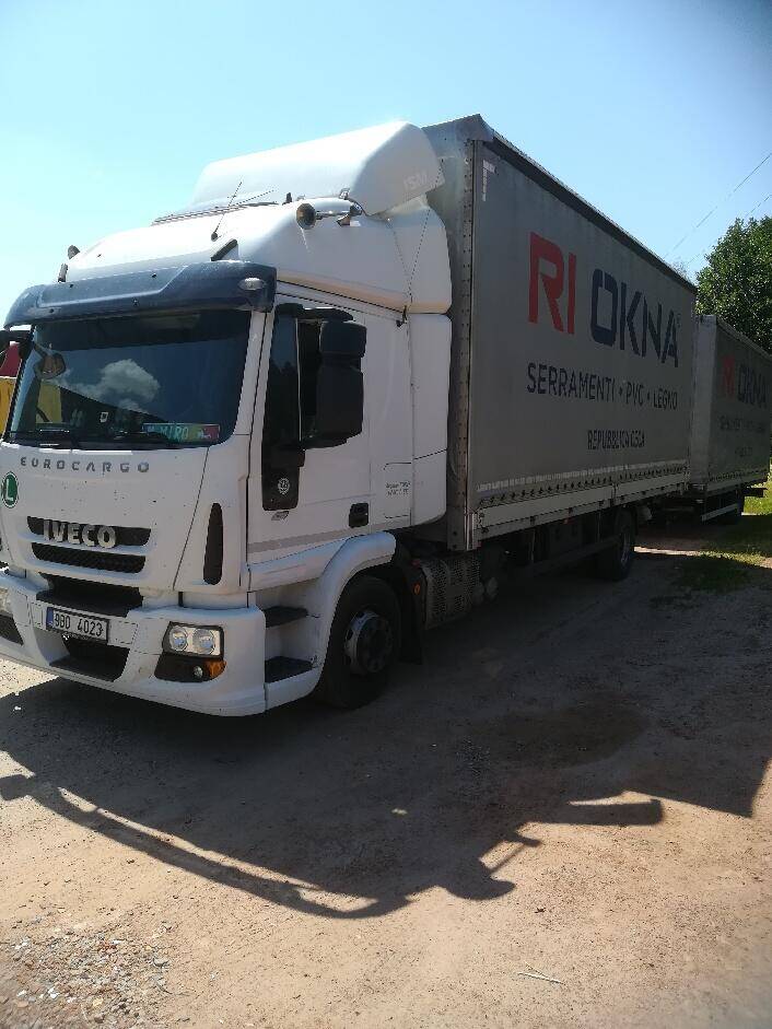 Iveco Eurocargo 120E25+SVAN plachta