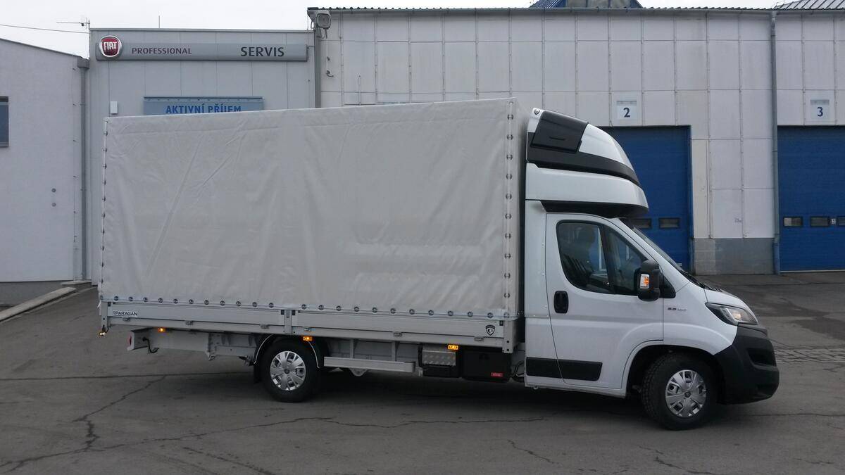 Fiat Ducato  2,3 MTJ plachta 10pal.
