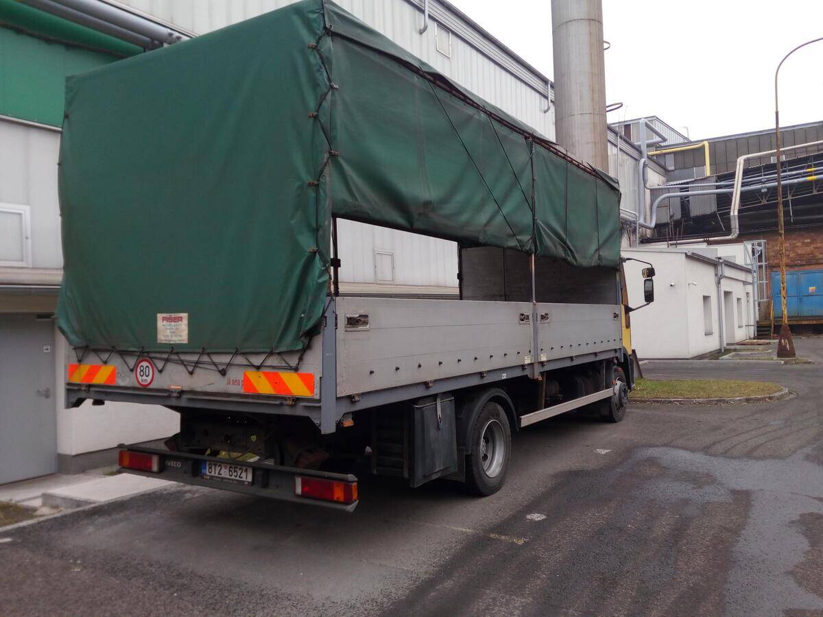 Iveco Eurocargo ML120E18 plachta