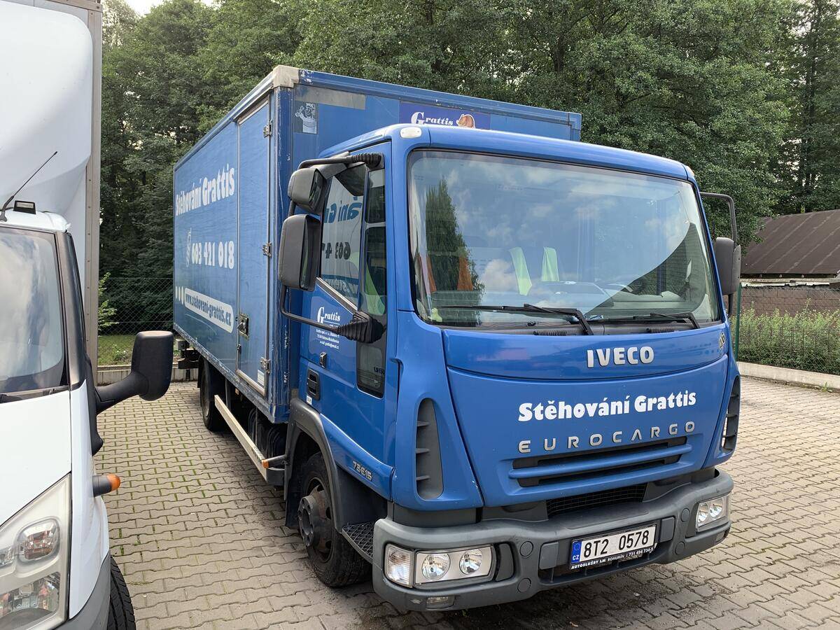 Iveco Eurocargo ML75E13 skříň + HČ Bar