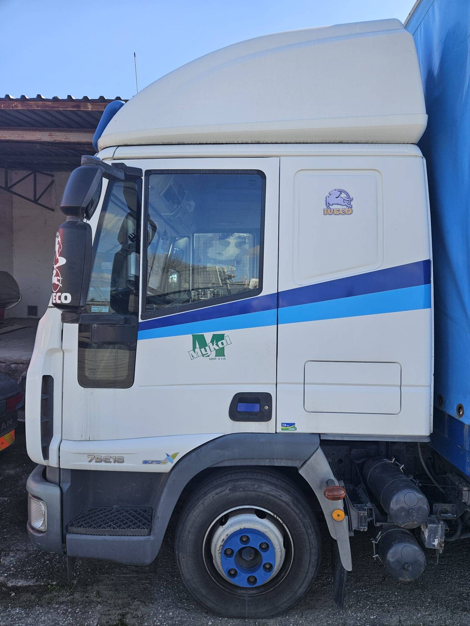 Iveco Eurocargo ML75E18 plachta