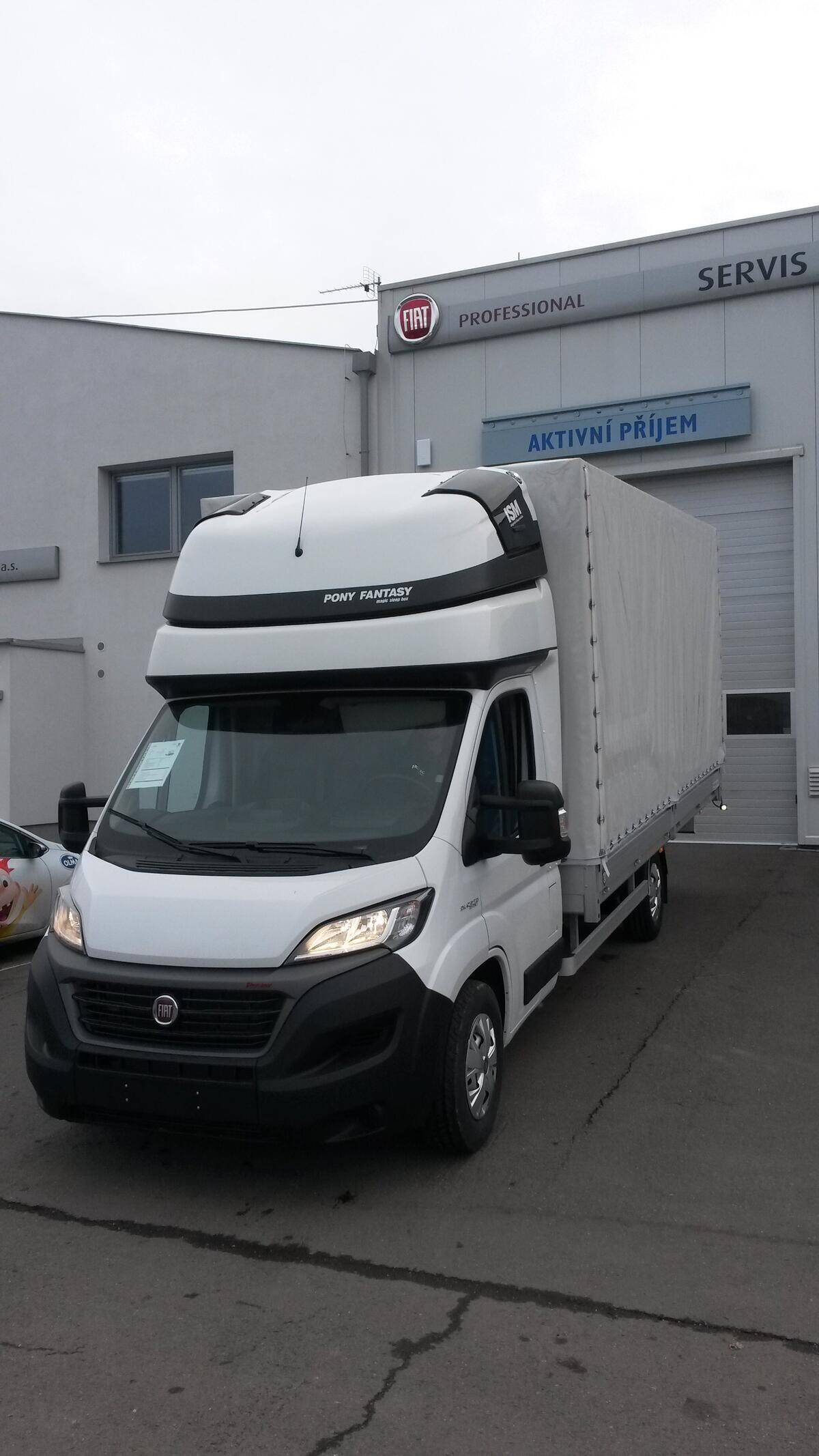 Fiat Ducato  2,3 MTJ plachta 10pal.