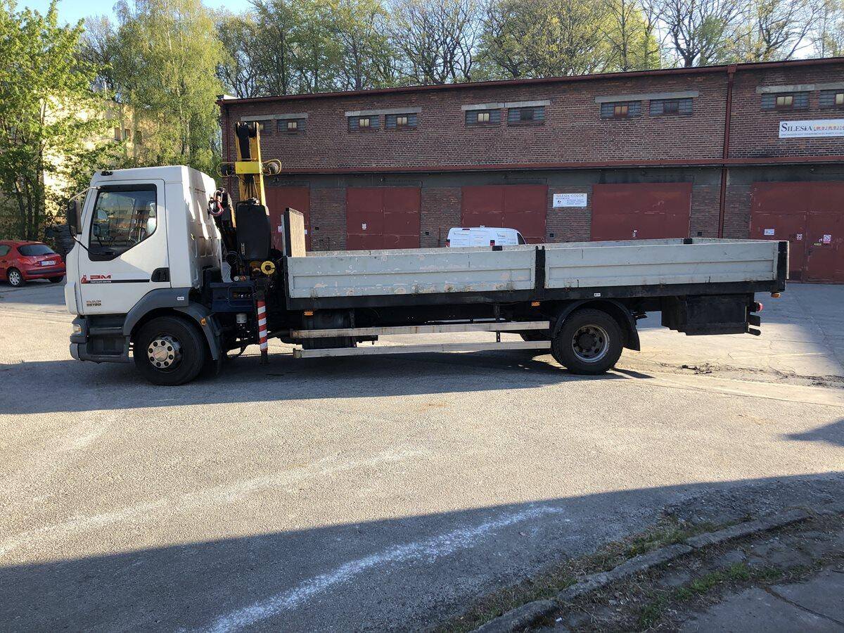 DAF LF  55.180 valník + HR