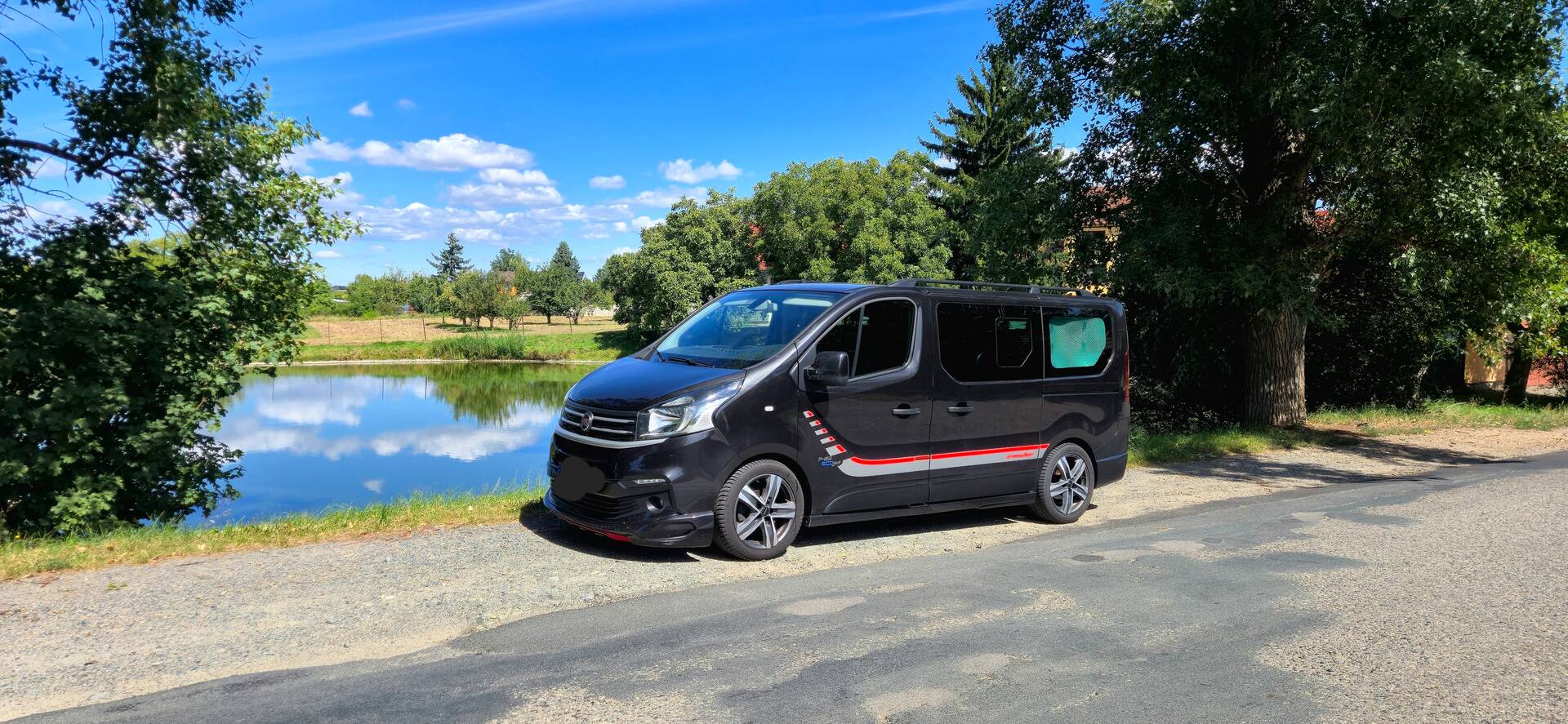 Fiat Talento 7míst, M1, lůžková úprava