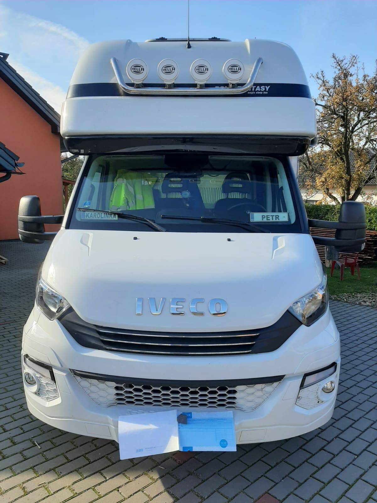 Iveco Daily 35S18 valník s plachtou 10 pal