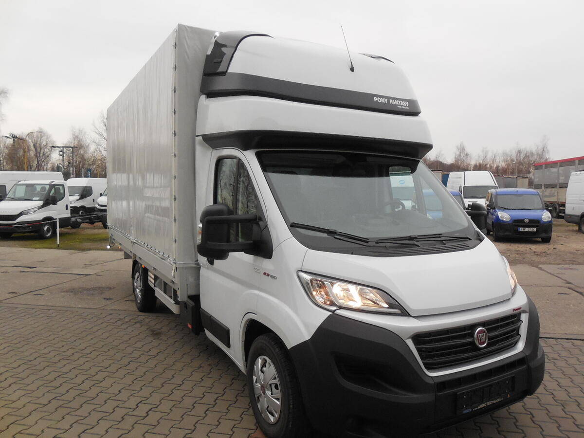 Fiat Ducato  2,3 MTJ plachta, 10pal.