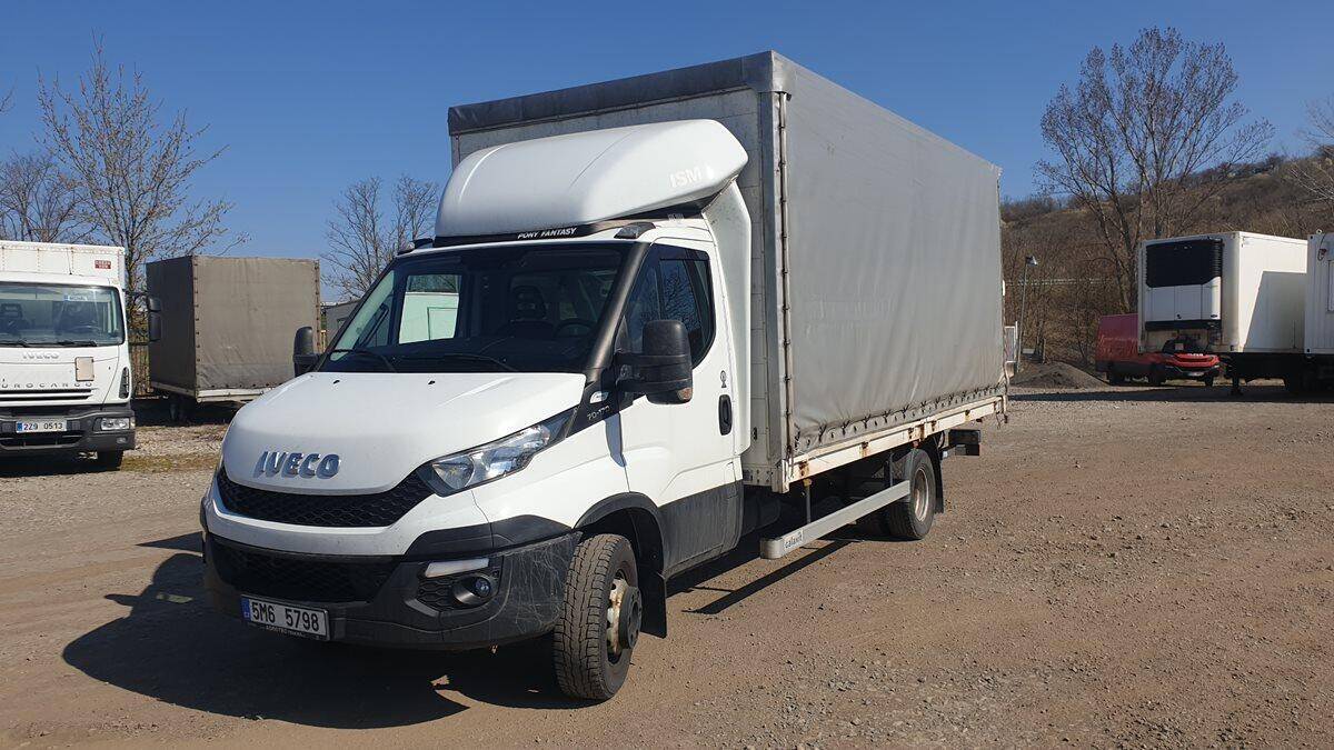 Iveco Daily 70C17 plachta reservace