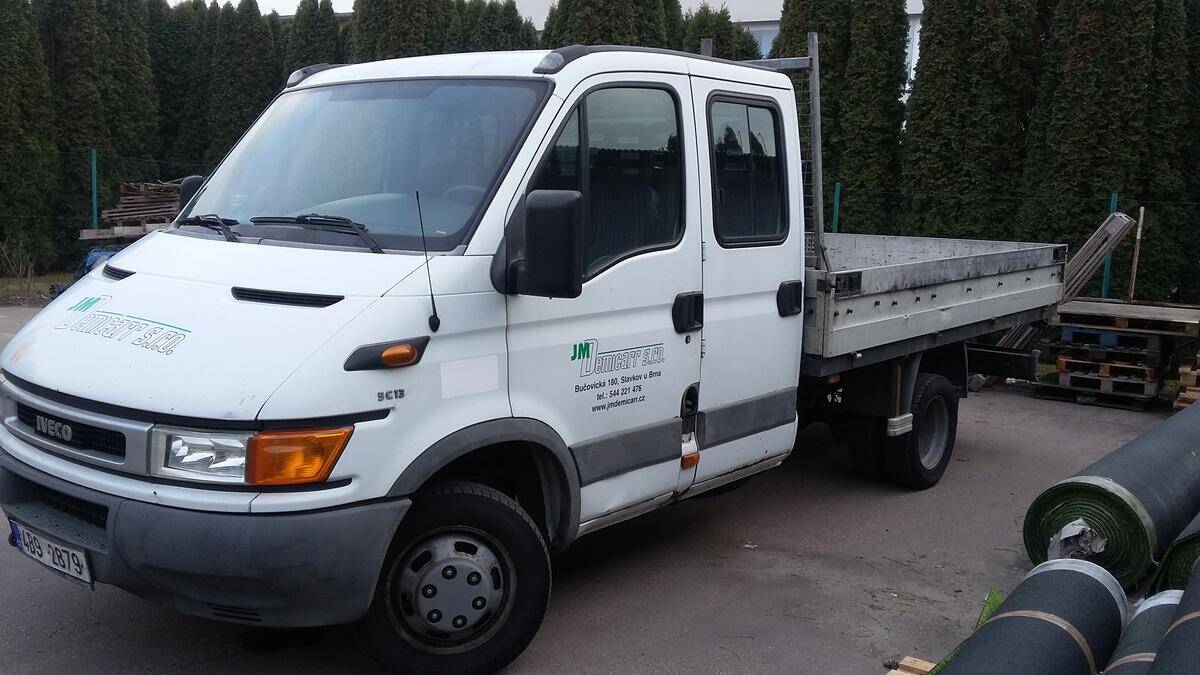 Iveco Daily 35C13 valník,doublecab